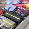 sourcing map 2" x 6.5' Luggage Strap Polyester Adjustable Suitcase