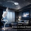 Luz Nocturna Proyector Galaxia 2En1,Lamparas Proyección con 24 Diapositivas