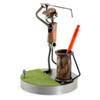Steelman24 I Nuts and bolts sculpture Golf Pen Holder I