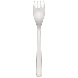 Sori Yanagi Simple Form Cutlery for Easy Use, Tsubamesanjo Stainless Steel Fish Fork, Sleek Design for Smooth Texture, Dishwasher Safe, Brushed Finish