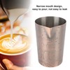 Milk Frothing Pitcher 304 Stainless Steel Rust Proof Multipurpose 840ml