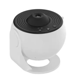 Magical 360° Rotating Star Projector - LED Night Light with USB/Solar Power for Kids Bedroom Nursery (Gloebe)Lamp Power(W): 5, Color: White, Lamp Sizes: Small