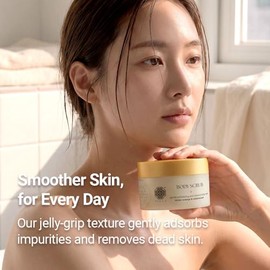 Perfume Therapy Body Scrub Shine 8.8 fl oz (8.82 oz) l naranja amarga y madera | Aceite de coco, manteca de karité y proteína de leche - Exfoliante hi