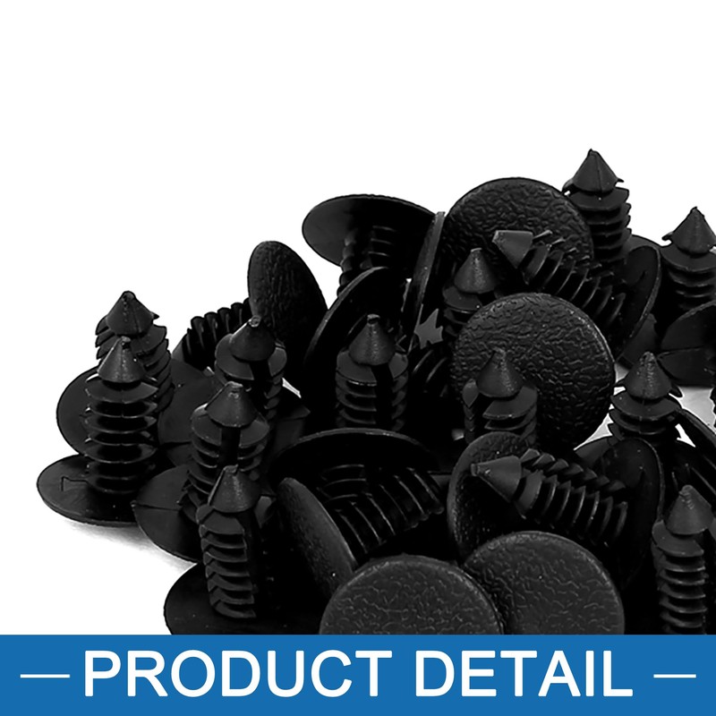 A ABSOPRO 9mm x 8mm Hole Fender Fir Tree Clips