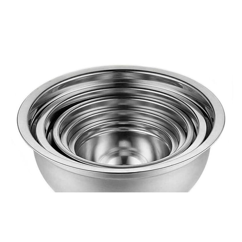 Tredoni Professional Stainless Steel 14 cm Deep Mixing Bowl, Robust,