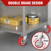 3 Inch Heavy Duty Stem Casters Swivel Wheels with Brake