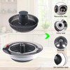 Kitchen Sink Plug, 3-in-1 Pop-Up Stainless Steel Drain Plug, Kitchen