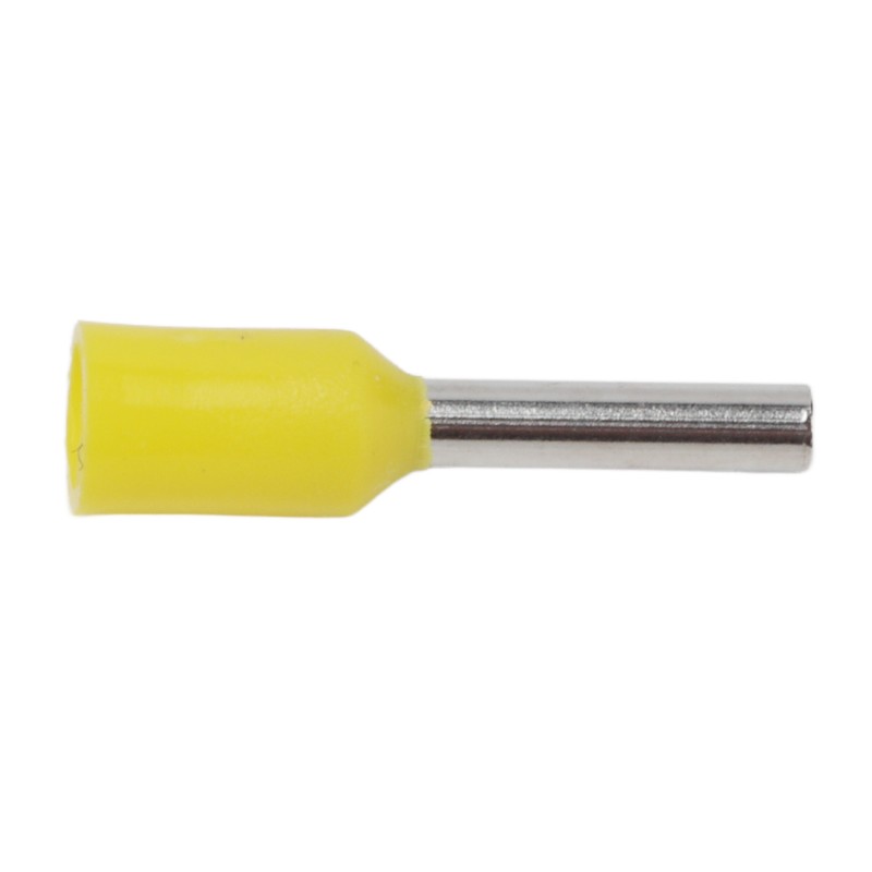 1000pcs E1008 Insulated Ferrules Terminal Copper PVC Pin Cord End