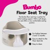 Bumbo Baby Soft Foam Floor Seat with Tray, Taupe