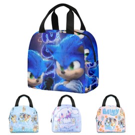 yumcute Cartoon Lunch Bag for Kids，Lunch Box Cooler Box Meal Prep Containers Girls Lunch Bag Kids for Work School Picnic Travel Beach