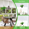 4 Pcs Hanging Chains Plant Hanger Extender Indoor Hanging Planter