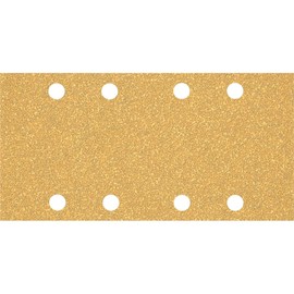 Bosch Professional Expert C470 Sandpaper with 8 Holes (for Hardwood, Paint on Wood, 93 x 186 mm, Grit 40, Orbital Sander Accessories), Pack of 50