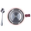 Stainless Steel Ramen Bowl Double Insulation Instant Noodle Bowl with