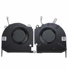 ZHAWULEEFB New Compatible CPU+GPU Cooling Fan for HP OMEN 16-K 16-N Pro TPN-Q280 N18090-001 N18091-001 0FPKK0000H DFS5K223052839 0FPKJ0000H DFS5L32G164865 DC 5V 0.5A Fan（Note:NOT for fit DC12V Fan