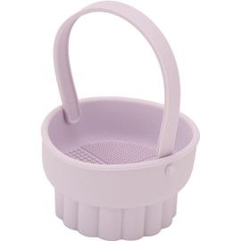 Limpiador de Brochas de Maquillaje de Silicona, Tapete de Limpieza de Brochas de Maquillaje, Cepillo Cosmético Portátil, Cepillo de Esponja Cosmética Multifuncional de Secado