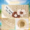 Umeloeo Straw Hat, Children, Baby Hat, Cute, Baby Sunshade, Wide