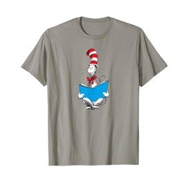 Dr. Seuss Reading Cat T-Shirt