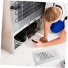 TEHAUX Stainless Steel Louvered Vent Cover for Extractor Fan Durable