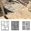 CJGQ Jumbo Size 2Pack Walk Maker Reusable Concrete Path Maker