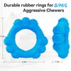 DAOZIJI Tough Dog Toys for Aggressive Chewers, Indestructible Chew Toys