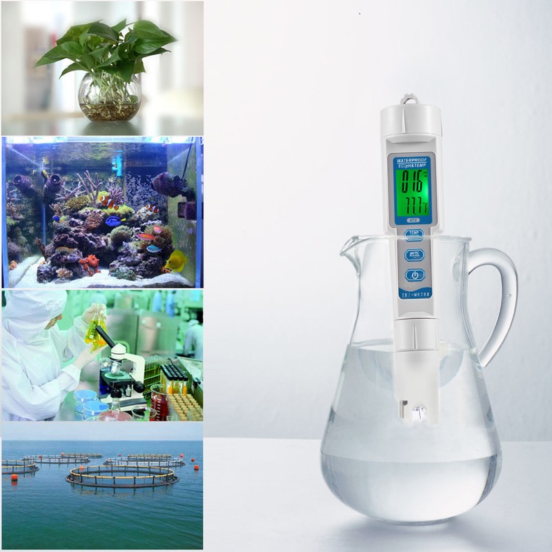 Professional 3 in 1 Multi Parameter Water Quality Tester Portable