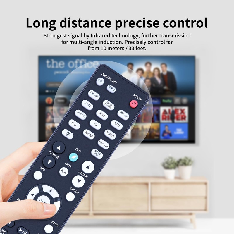 RC-1253 Remote Control for Denon 8K Ultra HD AV Surround