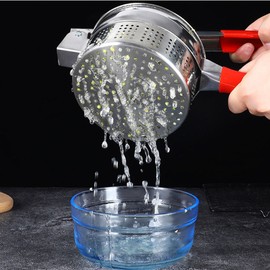 Trend TRND Ssakdajjayo namul food vegetable Jjalsuni dehydrator cucumber tofu squeezer squeezer, Ssakdajjayo - 14cm / 트랜드 TRND 싹다짜요 나물 음식 야채 짤순이 탈수기 오이지 두부 짜개 스퀴저, 싹다짜요 - 14cm