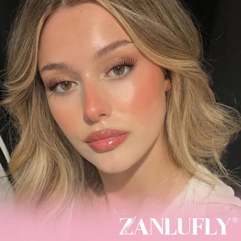 Brown Lash Clusters Natural Eyelash Clusters Invisible Band Brown Lash