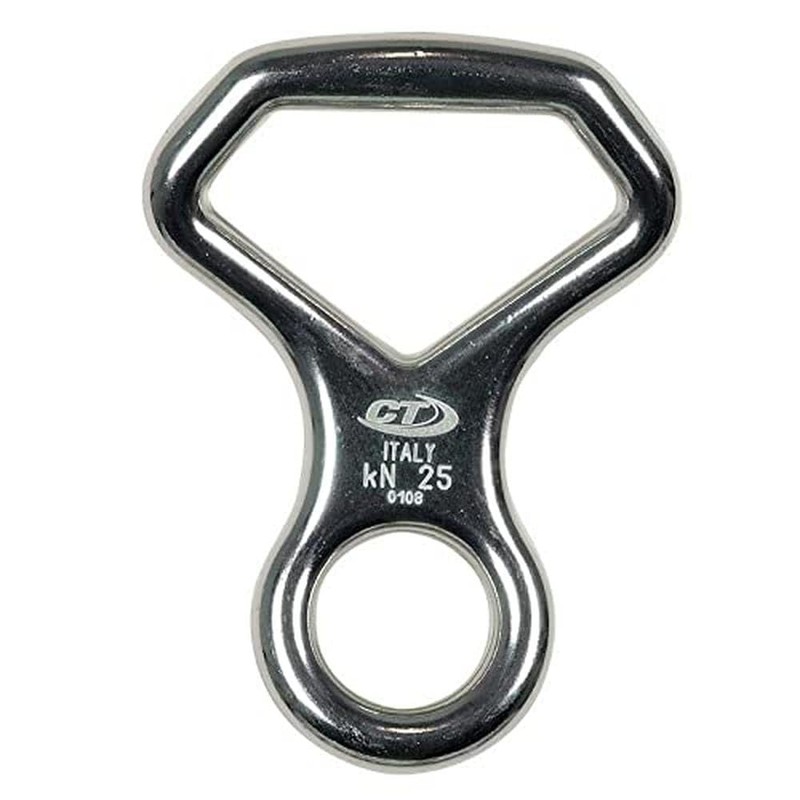 Climbing Technology Eight Curved 2d60500 X sct0std discensore, Polished, One