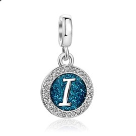 KunBead Jewelry Letter I Initial Charms Birthstone Mum Love Mother Daughter Bracelets and Charms Mother and Son Gifts