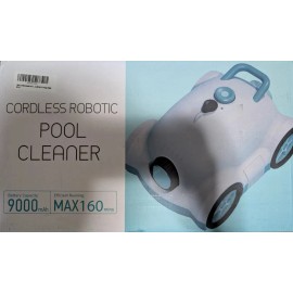 MeanFun NEW MeanFun Cordless Robotic Pool Cleaner/Vacuum 2200 SqFt Coverage (White)