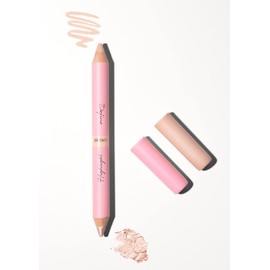 BROWLY Definitely High, Highlighter & Concealer in einem, Concealer Contour, 2-in-1 Make up Augenbrauen Concealer Contouring Stift, Konturstift und Highlighter Make-Up für Jeden Hauttyp Shade 02