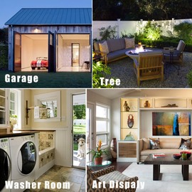 New Upgraded Wall Washer Lights, 36W 5000K Daylight White, 120V, 3.2ft/40" Linear LED Light Bar, IP65 Waterproof Plug In Stage Light For Outdoor/Indoor Projects