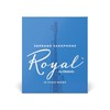 Rico Royal 2.0 Strength Reeds for Soprano Sax (Pack of
