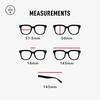 LOOK OPTIC-Laurel Reader Gafas de lectura elegantes, unisex, de calidad