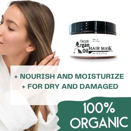 GIQIR Hair Mask with Argan Oil, 10 fl oz