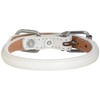 ONS Roll Collar #1 White (Small Dogs)