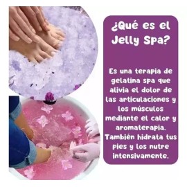 10 Sobres Jelly Spa Exfoliante Pies Hidratante Sales Nutre