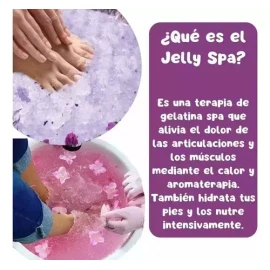 10 Sobres Jelly Spa Exfoliante Pies Hidratante Sales Nutre