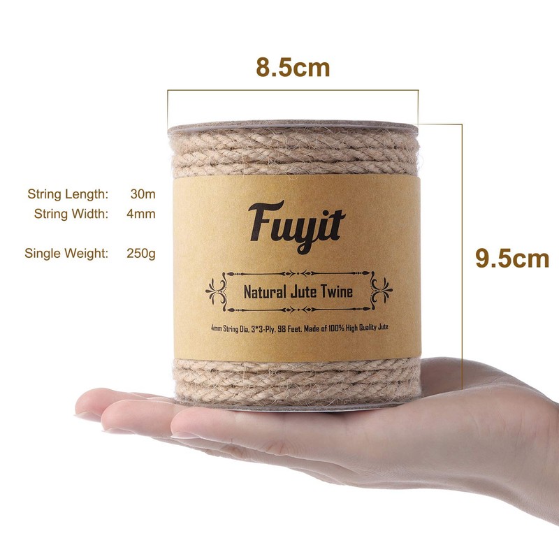 Fuyit Garden Twine, Jute String, Macrame Cotton