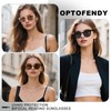 OPTOFENDY Bifocal Sunglasses For Women Fashion Sun Readers UV400 Protection