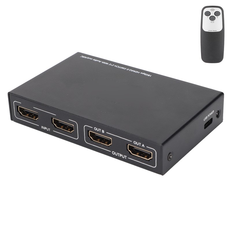 HD Switcher 4K 2K At 50/60Hz Multifunctional High Resolution HD