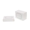 UVIVIU Plastic Soap Dish with Drainage,Soap Dishes Holder for Bathroom