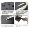 SecosAutoparts Pair Black Door Panel Replacement Armrest Cover Compatible with
