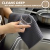 SINLAND Microfibre Cloth Dish Cloth Waffle Towels Dish Cloth Reusable