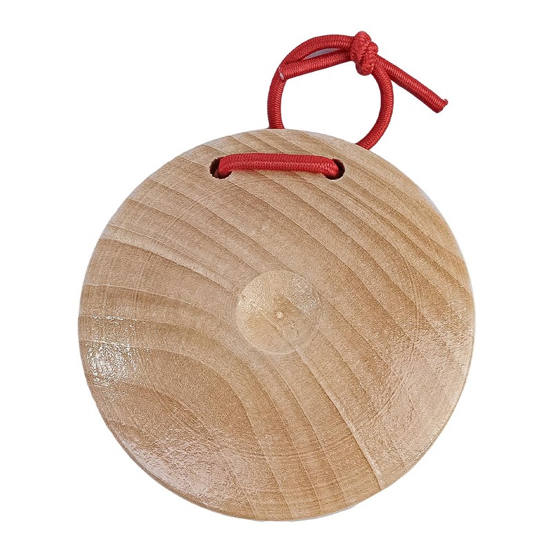 Sarini 4Pcs Wooden Castanets Finger Clackers Clappers Education Clappers Percussion