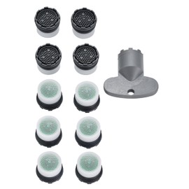Perlator® Water-Saving Screw-In Jet Regulator with Key M16.5 x 1 ~ 5.7 l/min Set of 10