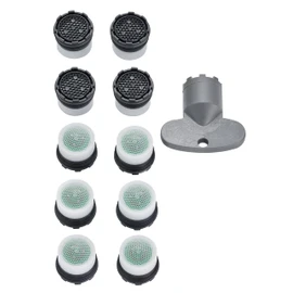 Perlator® Water-Saving Screw-In Jet Regulator with Key M16.5 x 1 ~ 5.7 l/min Set of 10