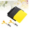 Kisangel 2pcs Set Referee Kit for Soccer Cards Pencil Scorebook