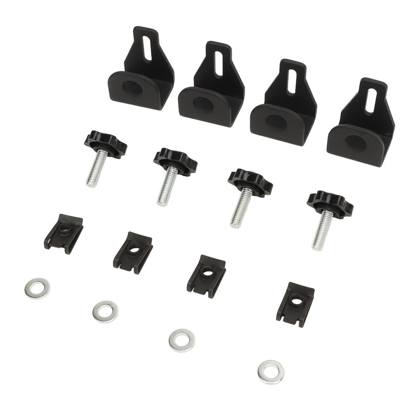 16PCS Saddle Bag Locks Mounting Screws Theft Deterrent Hardware Bolt
